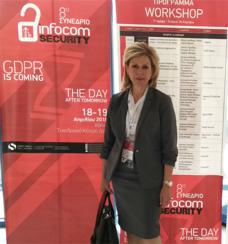 Στο 8ο Συνέδριο Infocom Security 1