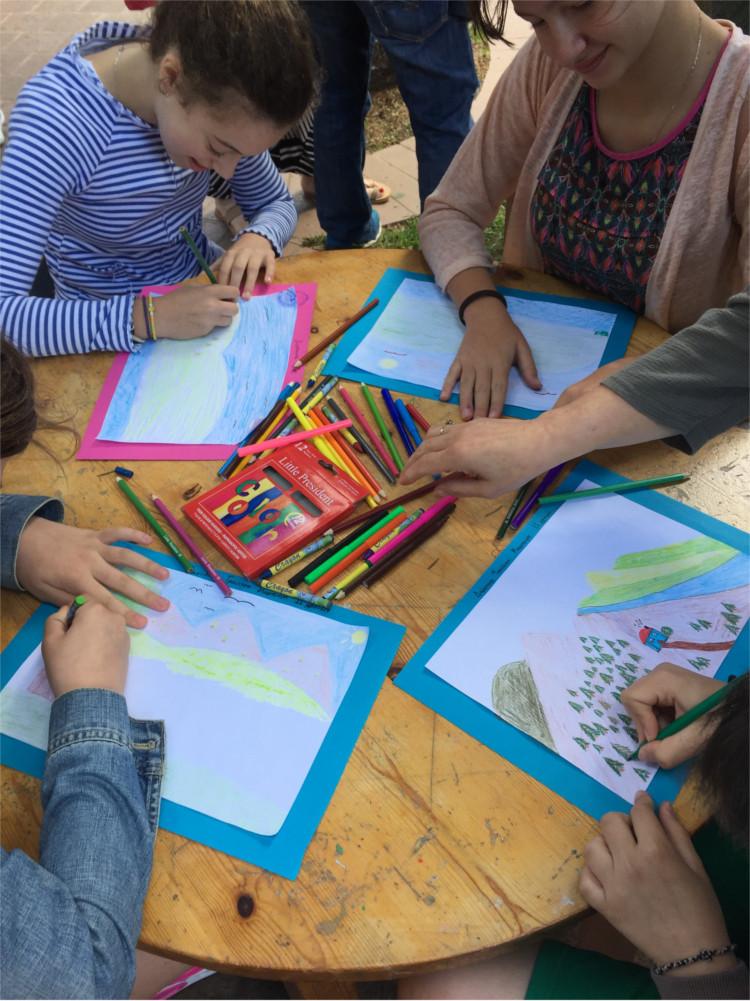 Ημέρα Ζωγραφικής για τα παιδιά στο Καρπενήσι 3 Θωμαΐς Οικονόμου