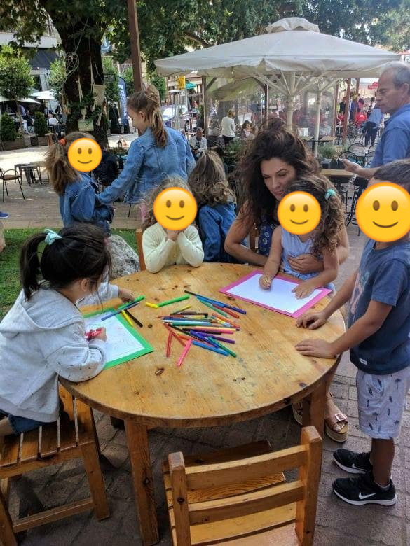 Ημέρα Ζωγραφικής για τα παιδιά στο Καρπενήσι 4 Θωμαΐς Οικονόμου