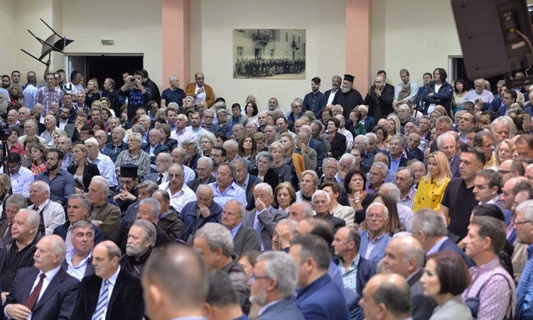 Στην παρουσίαση του νέου βιβλίου του Γιάννη Οικονόμου 2