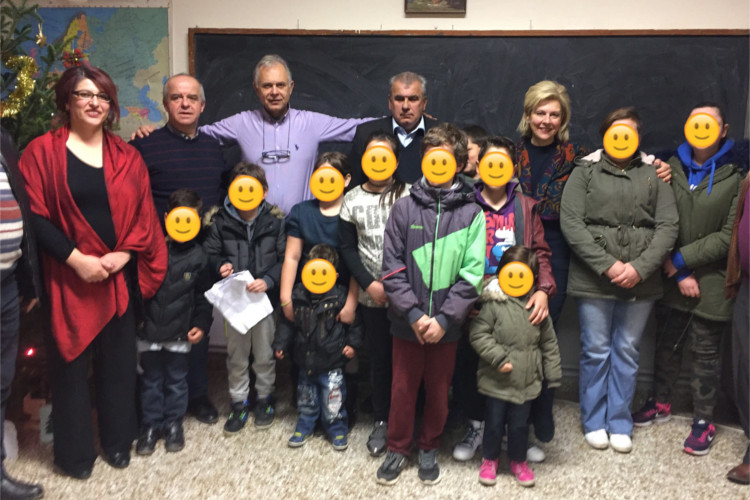 Ανάψαμε το Χριστουγεννιάτικο δέντρο στον Κλειτσό Ευρυτανίας 2