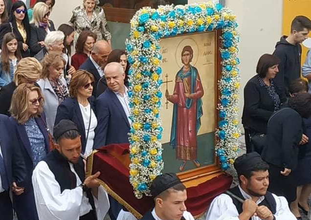 Εορτασμός του Αγίου Νικολάου του Καρπενησιώτη.